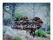 Tablet Screenshot of granjaescuelabilingue.com
